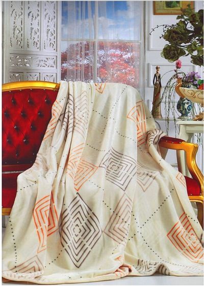 MİNK All Season Double Printed Blanket 200X240Cm