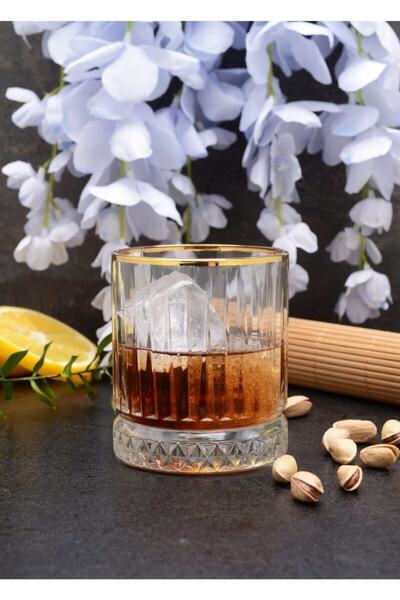 Paşabahçe Golden Touch Elysia Soft Drink Glass 4 Pcs 210 Cc 050oa