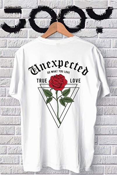 Jooy Company Unisex Λευκό Unisex Oversize μπλουζάκι