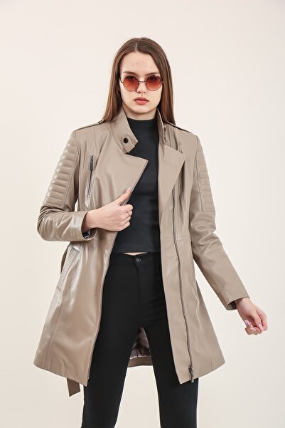 YAMAN DERİ Y-0015 Annabel Uzun Bayan Derimont