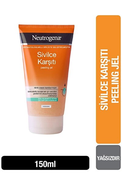 Neutrogena Sivilce Karşıtı Peeling Arındırıcı Yüz Temizleme Jeli 150 Ml