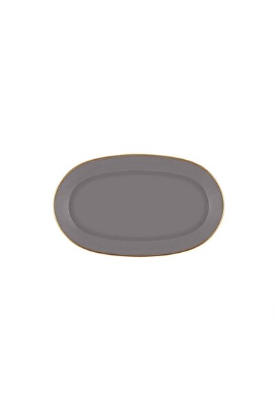 The Mia Basic Oval Service Gray - 26cm Set of 2