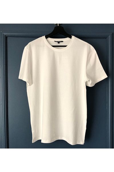 Efendioğlu Ecru Men's T-shirt