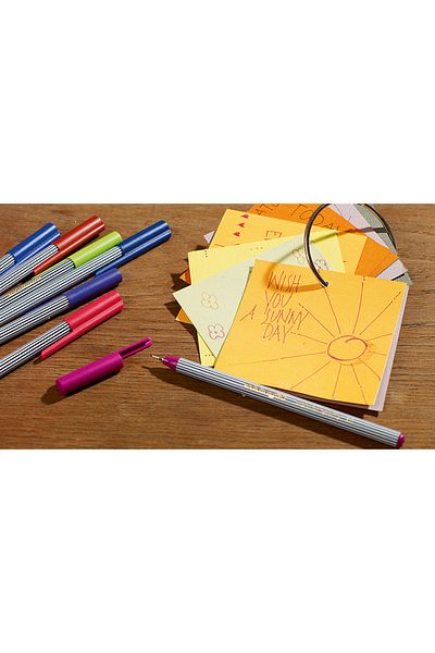 Edding 55 Fineliner Fiber Tip Pen 0.3mm Black