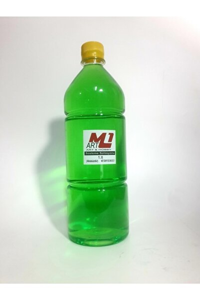 m1 art Hediyelik Süsleme Solüsyonu Limon Esanslı 1 Lt (alkolsüz Kolanya)
