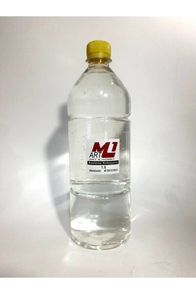 m1 art Hediyelik Süsleme Solüsyonu Limon Esanslı 1 Lt (alkolsüz Kolonya)