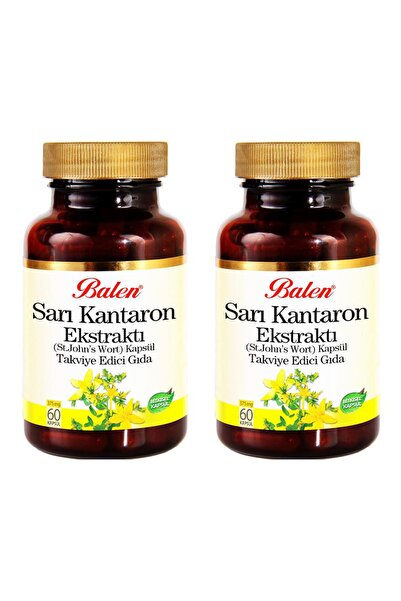 Balen مستخلص نبتة سانت جون الأصفر (ST. JOHN'S WORT) 375 ملجم 2x60 كبسولة