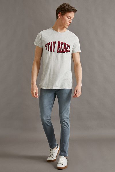 Koton Graue Herrenjeans 1YAM43236LD