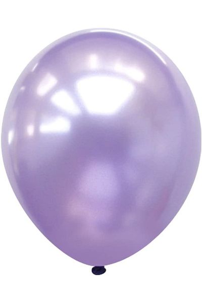 Parti dolabı 20 Pieces Metallic Pearlescent Purple Lilac Balloon Birthday Flying with Helium