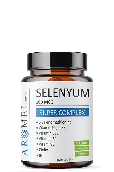 Aromel 120 Tablets Super Complex Selenium Food Supplement