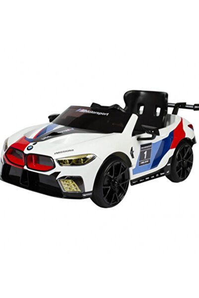 Rollplay Bmw M8 Gte Beyaz Akülü Araba