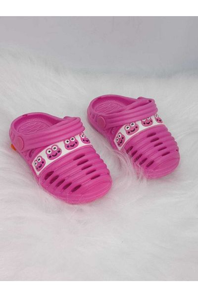 AkınalBellaa Akınalbella Pink Girl's Sabo Slippers Sandals