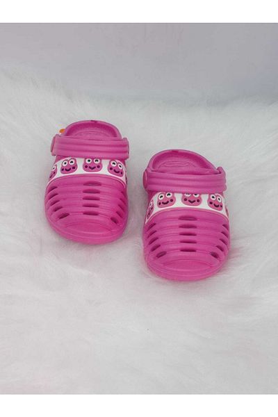 AkınalBellaa Akınalbella Pink Girl's Sabo Slippers Sandals
