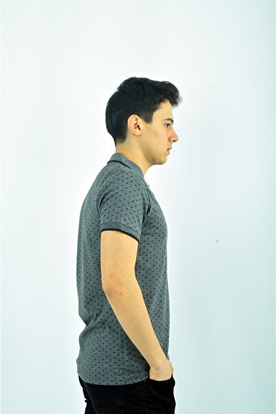 FİHA Ανδρικό γιακά πόλο, με σχέδιο και πέτο