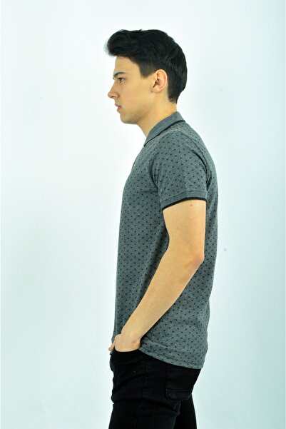 FİHA Ανδρικό γιακά πόλο, με σχέδιο και πέτο