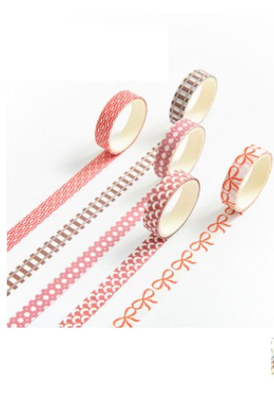 Vox Art Washi Decor Tape Set 5 Pieces 1 Cm X 2 Mt -m5-443