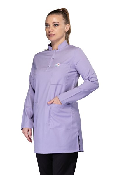 Sarıçiyil Üniforma Tricou Hijab Doctor Nurse (un singur top)