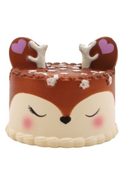 Squishy Renkli Unicorn Pasta Sukuşi Yavaş Yükselen Oyuncak 11 Cm