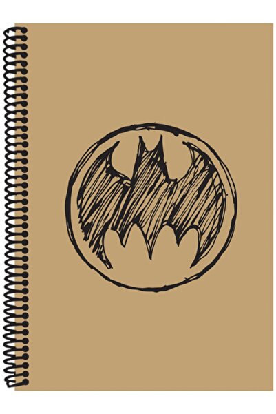Batman Kraft Defter (19*26) 100 Yaprak ( Kareli )