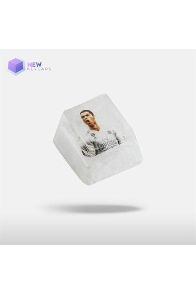New Keycaps Cristiano Ronaldo Mekanik Klavye Tuşu Artisan Keycaps