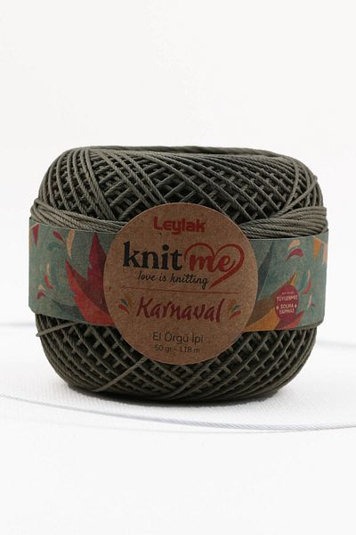 knitme Καρναβάλι 50 gr Στιβαρό, χωρίς τρίχες, πολυεστέρας, πλεκτό χέρι, νήμα Taka (1241)