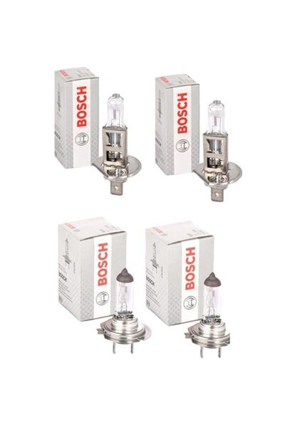 Bosch Ford Fiesta Uzun Kısa Far Ampul Takımı H1-h7 2011-2020