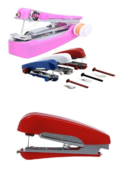 naque Çanta Tipi Taşınır Seyahat Tipi Mini El Dikiş Makinesi Terzi Dikiş Nakış