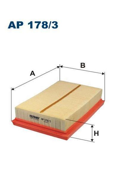 Filtron Air Filter Toyota Chr 1.8 2016 - Filtron Ap178/3