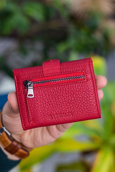 Garbalia Stockholm - Genuine Leather Red Coin Purse