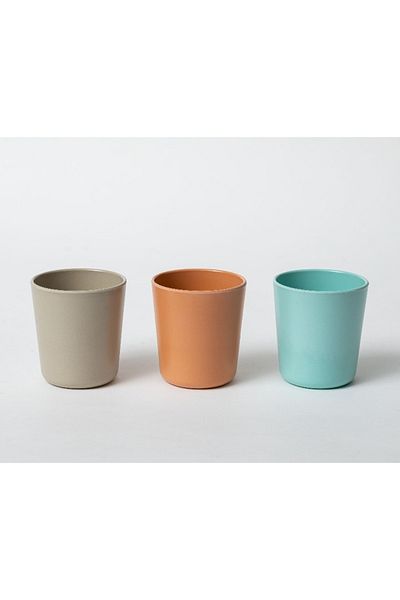 One Little Foodie Bamboo Cup Set of 3 (250 Ml)