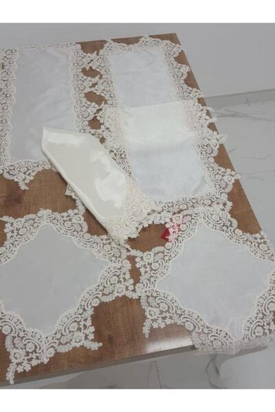 Finezza Set de living Violetta Lux, din țesătură de mătase otomană cu șiretur...