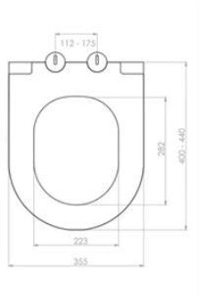 NKP Slim Elegance Duroplast Yavaş Kapanan Klozet Kapağı 0411