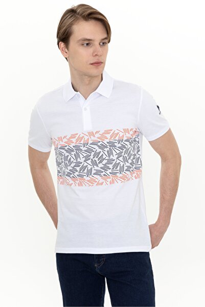 U.S. Polo Assn. Μπλε ανδρικό μπλουζάκι