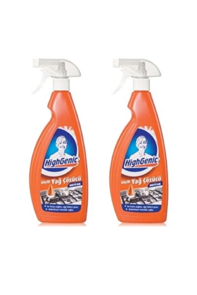 Highgenic Güçlü Yağ Çözücü Sprey 1000 ml X 2 Adet