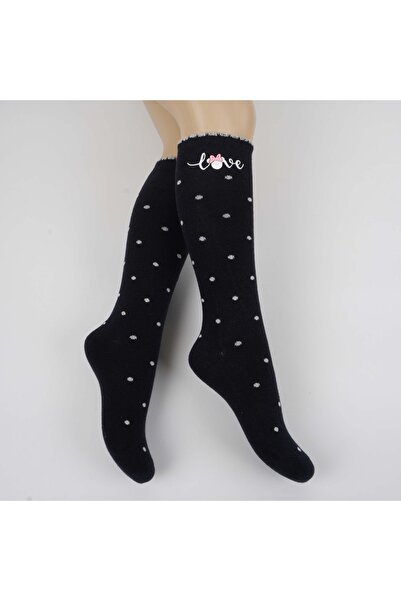 Katamino Jessia Pamuklu Kız Çocuk Diz Altı Çorap