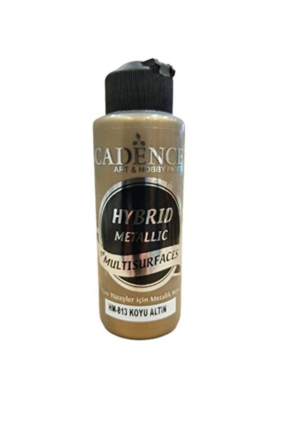 Cadence Hm-813 Koyu Altın Hybrid Metalik Akrilik Boya 120 Ml