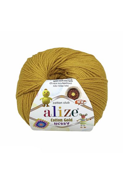 Alize Cotton Gold Hobby Nou - 02 Sfeclă - 50 Gr. 165 Mt. Ață de pumn amigurumi