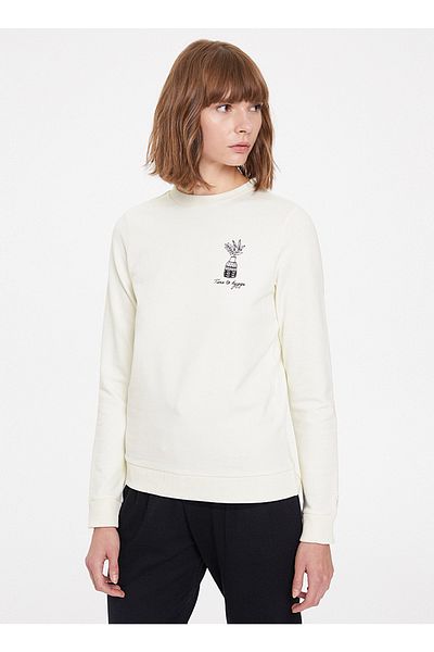 WESTMARK LONDON Women's Ecru Hygge Sweatshirt