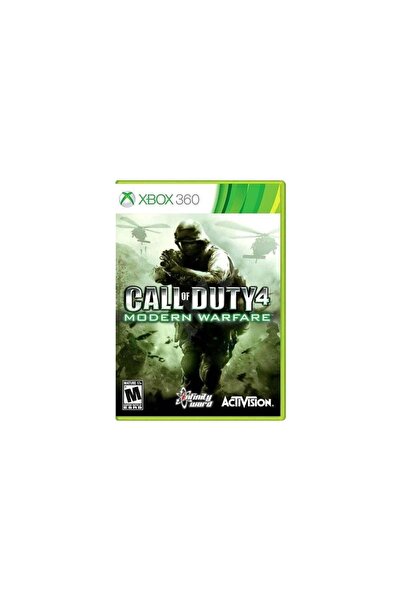 activisions Xbox 360 Call Of Duty 4 Modern Warfare Teşhir Ürünü Kutulu Oyun