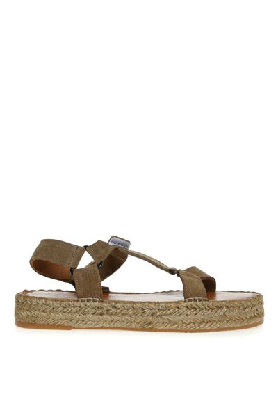 Fabrika Vizon Kadın Deri Sandalet - Hemant