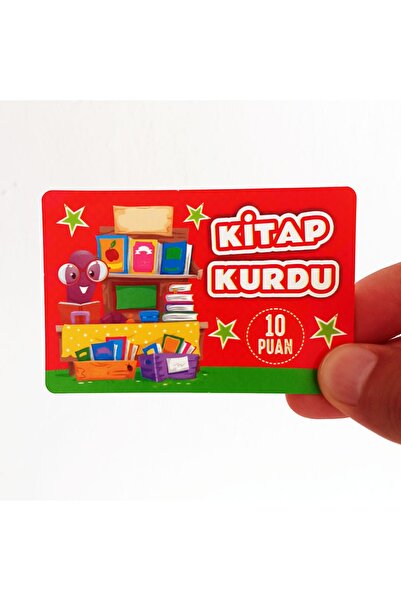 Etkinlikdenizi Kitap Kurdu Başarı Kartı (50 ADET)