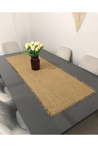 Parla Life Απλό υφασμάτινο δρομέα γιούτας 40x140 εκ