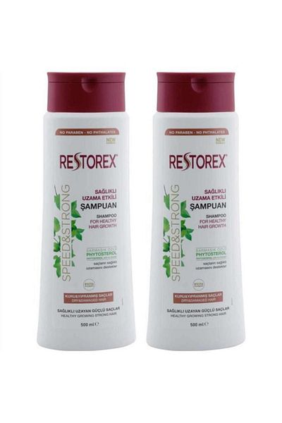 Restorex 500ml+500ml Dry and Damaged Shampoo - for Hair