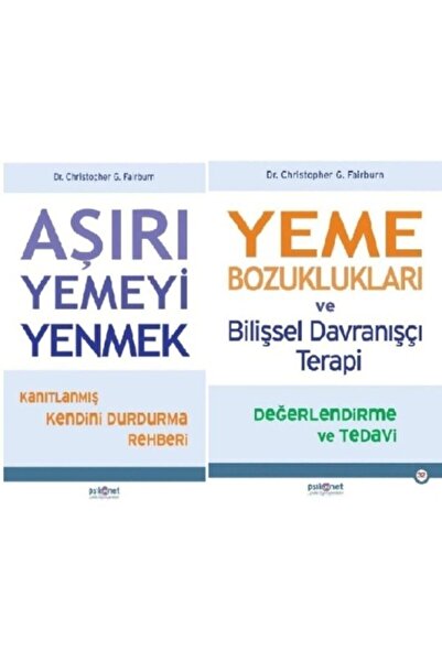 Psikonet Yayınları Aşırı Yemeyi Yenmek / Yeme Bozuklukları Psikonet 2 Kitap Set