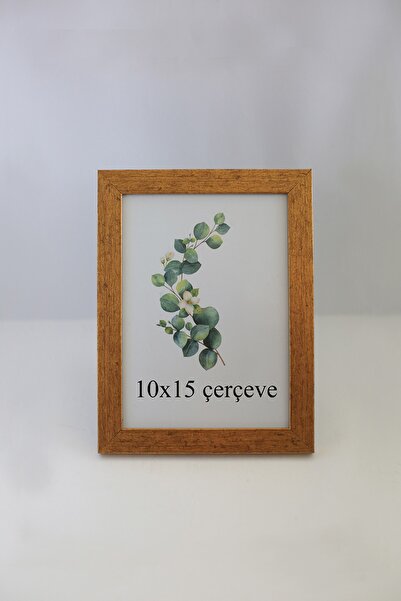 oversstore Dekoratif 10x15 Joy Çerçeve Antik Sarı