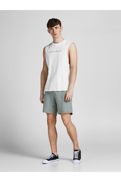 Jack & Jones Copenhagen Sleeveless Tee Sn Men's White Undershirt 12210016-01