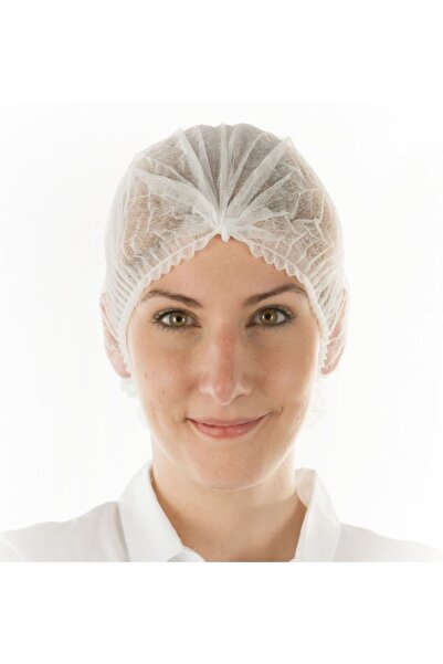 Fourend Tek Kullanımlık Saç Bonesi Beyaz 50'li