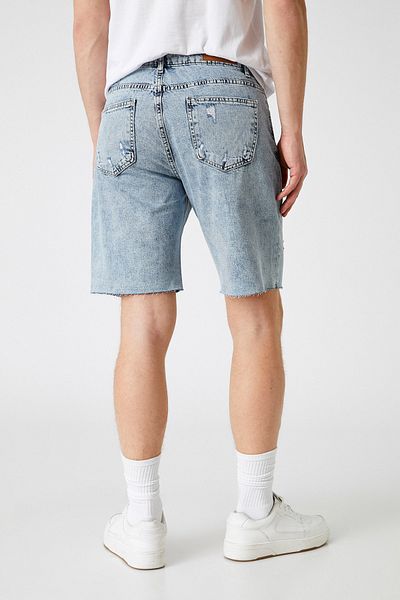 Koton Distressed Denim Shorts