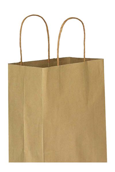 Kraft Twist Handle Bag 25*12*31, 25 Pieces