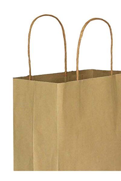Kraft Burgu Saplı Çanta 25*12*31, 25 Adet
